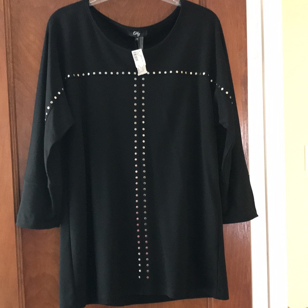 Orly Studded Top NWT